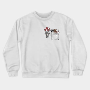 Cute Pocket Bears Crewneck Sweatshirt